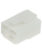 6.3mm Male Connector Housing 4 Terminal White 4 terminal male 6.3mm connector housing. Use with 6.3mm female terminals.