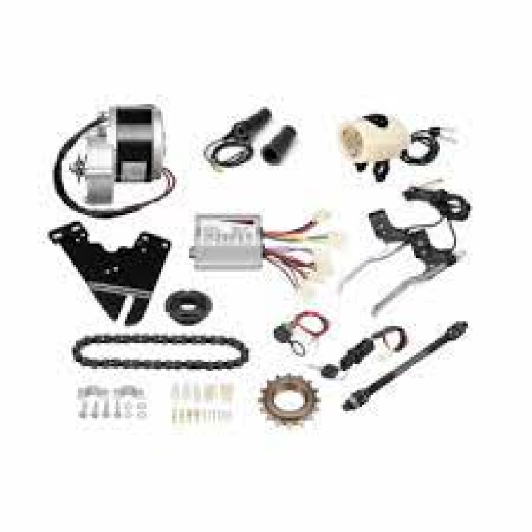 Automaxx 1016Z2 24V 250W Motor <p>Automaxx 1016Z2 24V 367V 250W Motor with E-Bike Combo Kit is the complete set of e-Bike Motor, Motor controller, Twist throttle gear and Brake Lever. This combo made with compatibility with each other so you do not need to put efforts to choose them individually for your project. This popular reduction motor is simply the most commonly used motor for Scooters, Bikes and quads available in the market! </p>